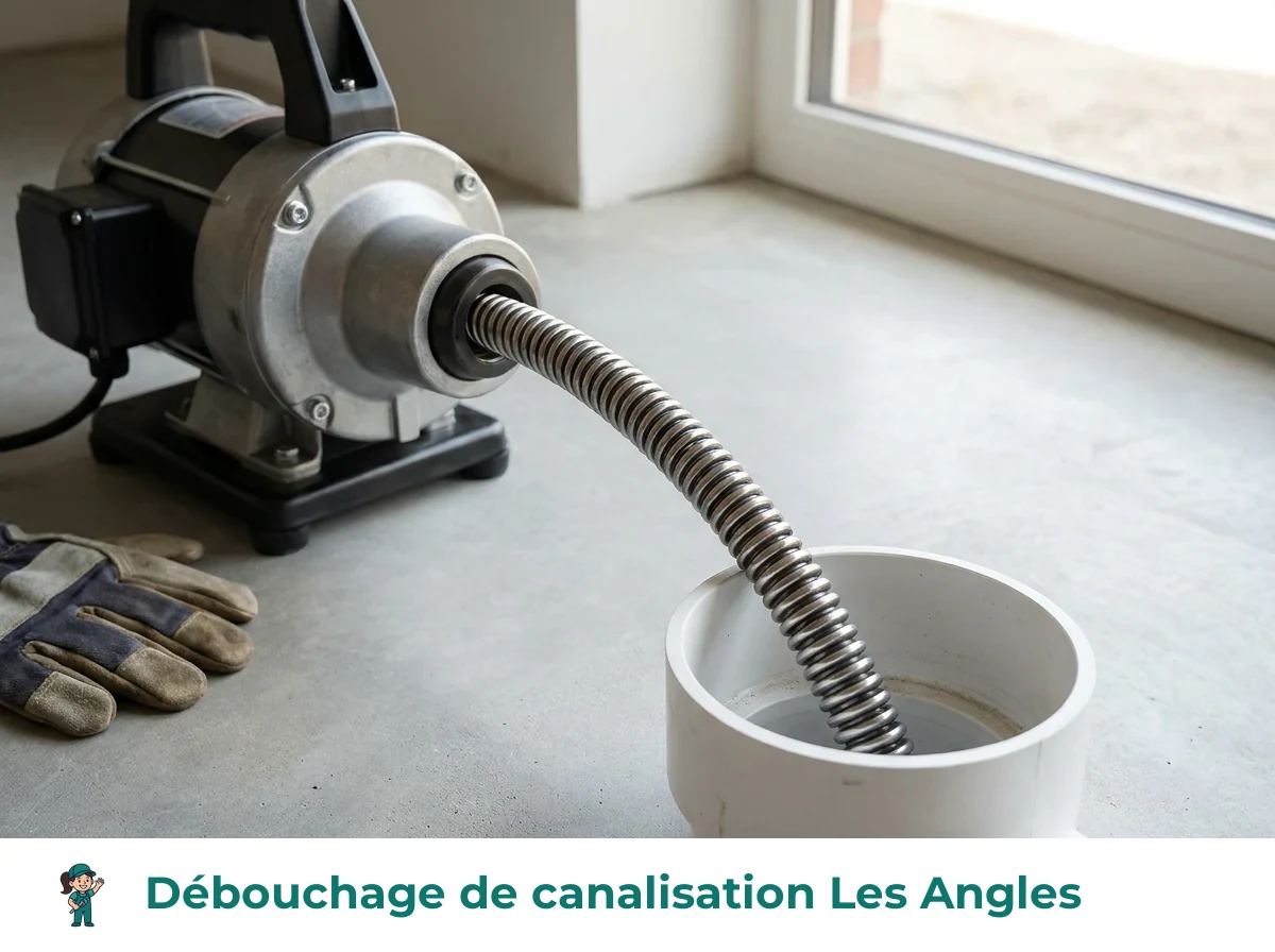 Débouchage de canalisation à Les Angles