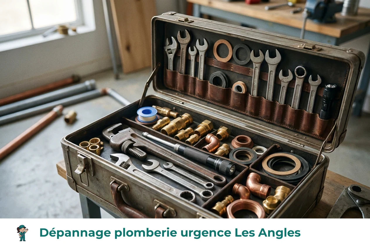 Dépannage plomberie urgence à Les Angles