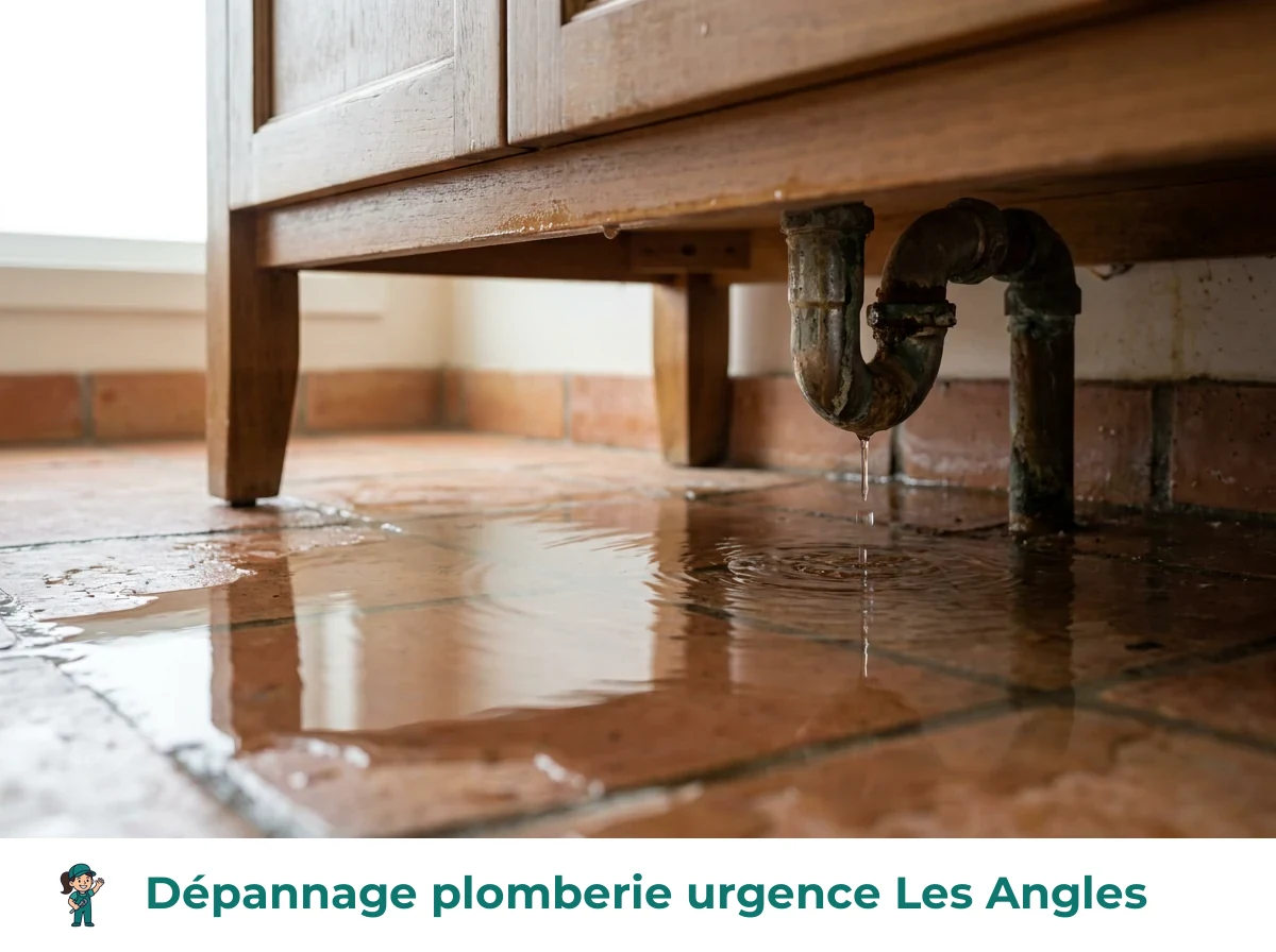 Dépannage plomberie urgence à Les Angles
