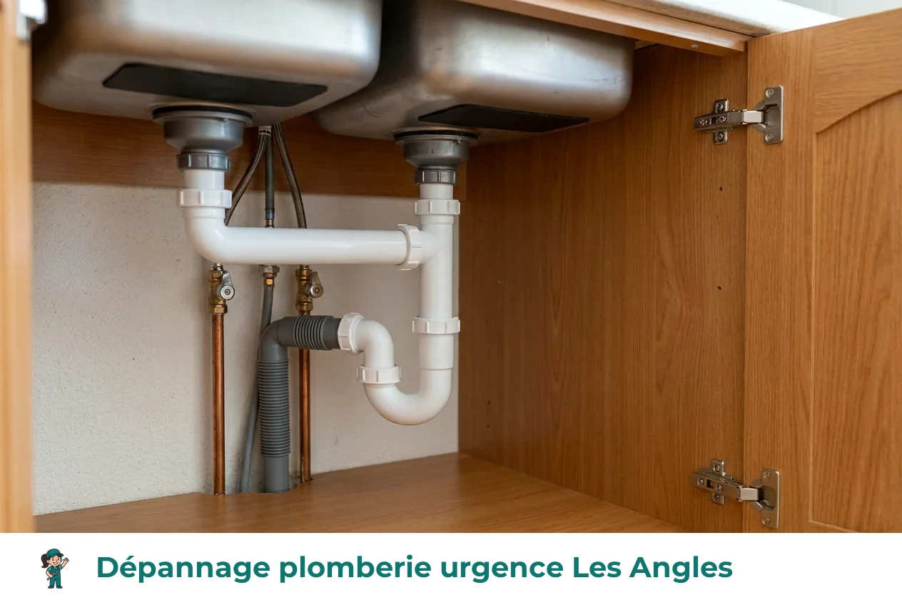 Dépannage plomberie urgence à Les Angles