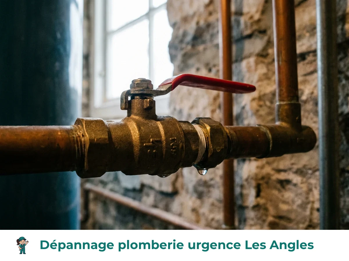 Dépannage plomberie urgence à Les Angles