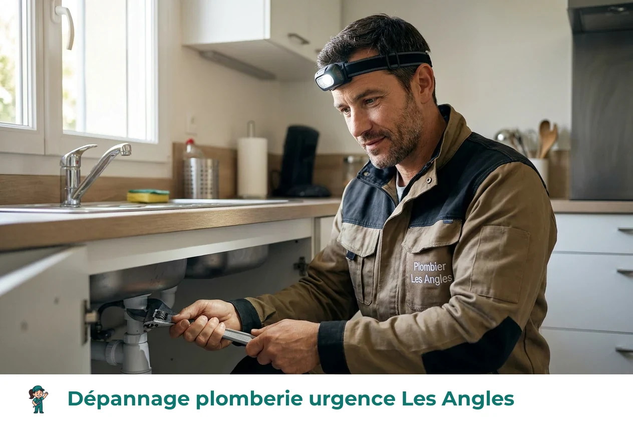 Dépannage plomberie urgence à Les Angles