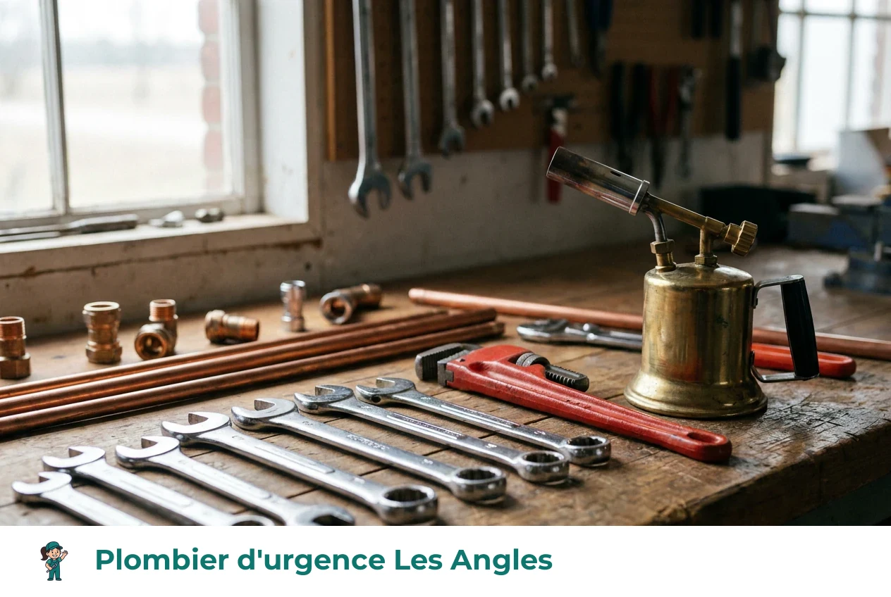 Plombier d'urgence à Les Angles