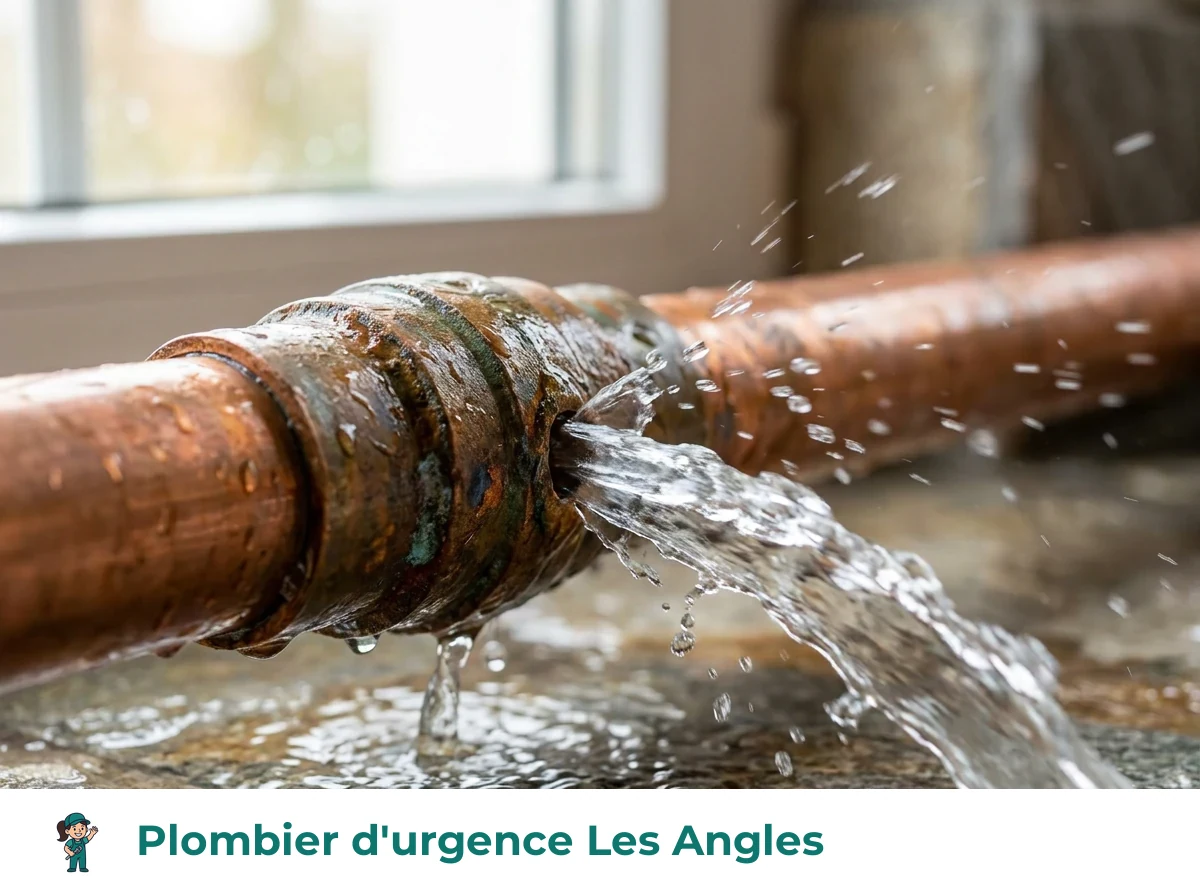 Plombier d'urgence à Les Angles