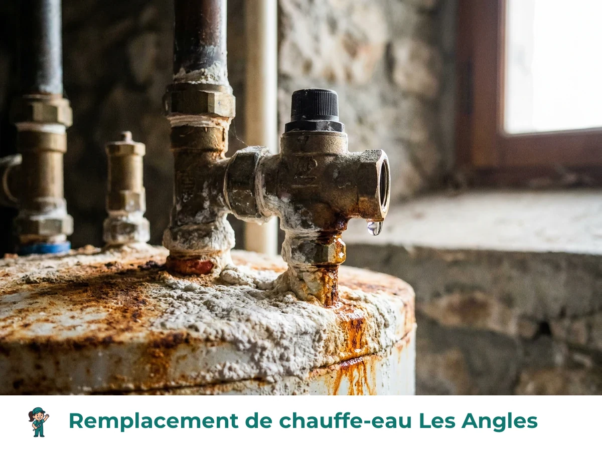 Remplacement de chauffe-eau à Les Angles
