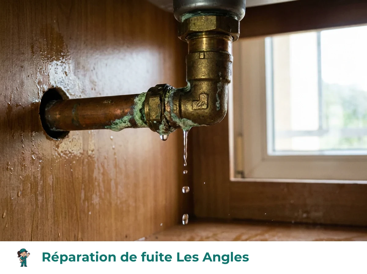 Réparation de fuite à Les Angles