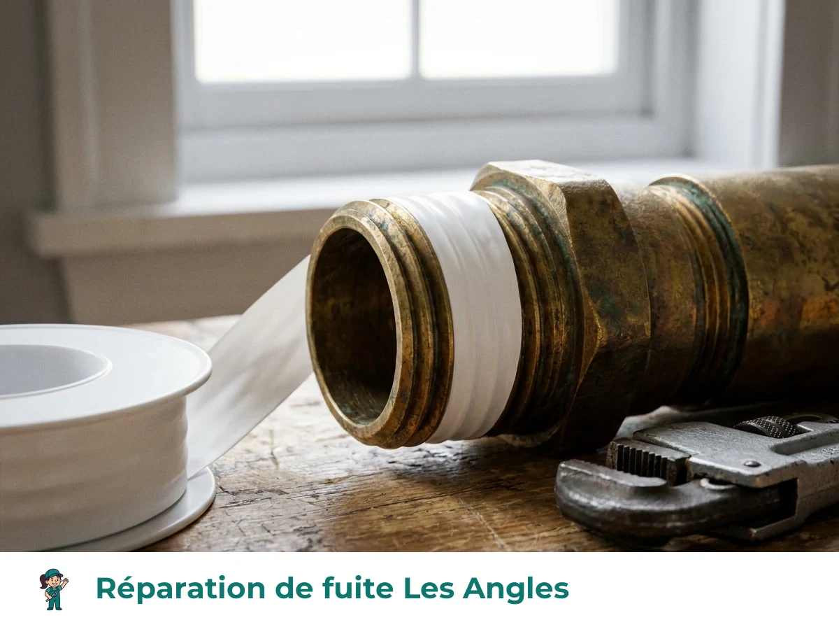 Réparation de fuite à Les Angles