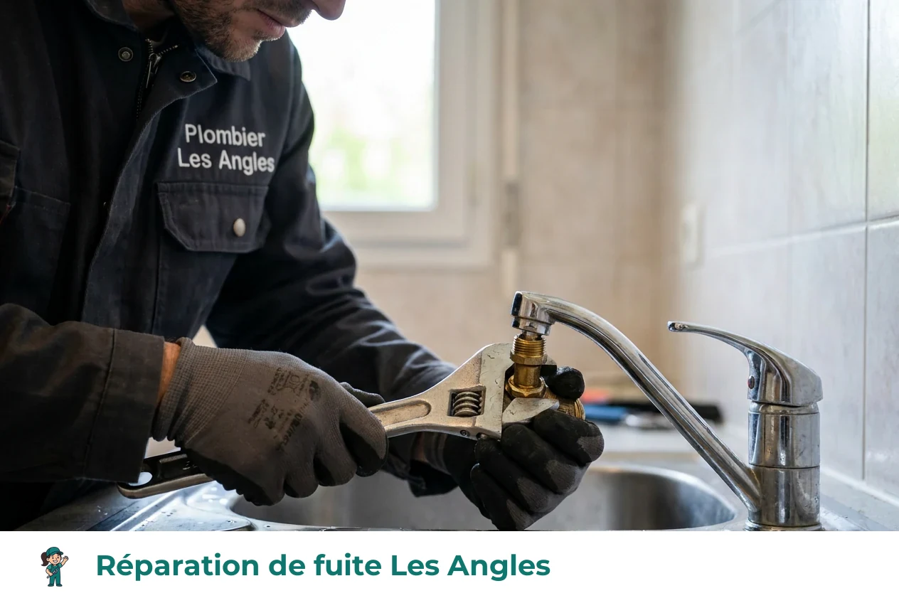 Réparation de fuite à Les Angles